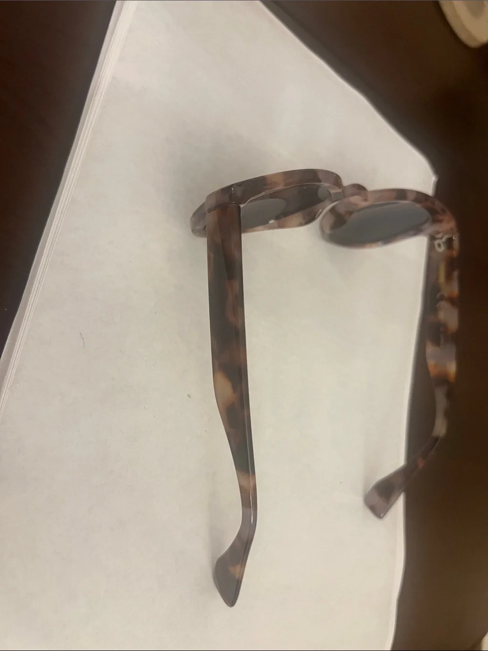 J Crew Women's Tortoiseshell Oval Sunglasses - Brown/Black Lenses